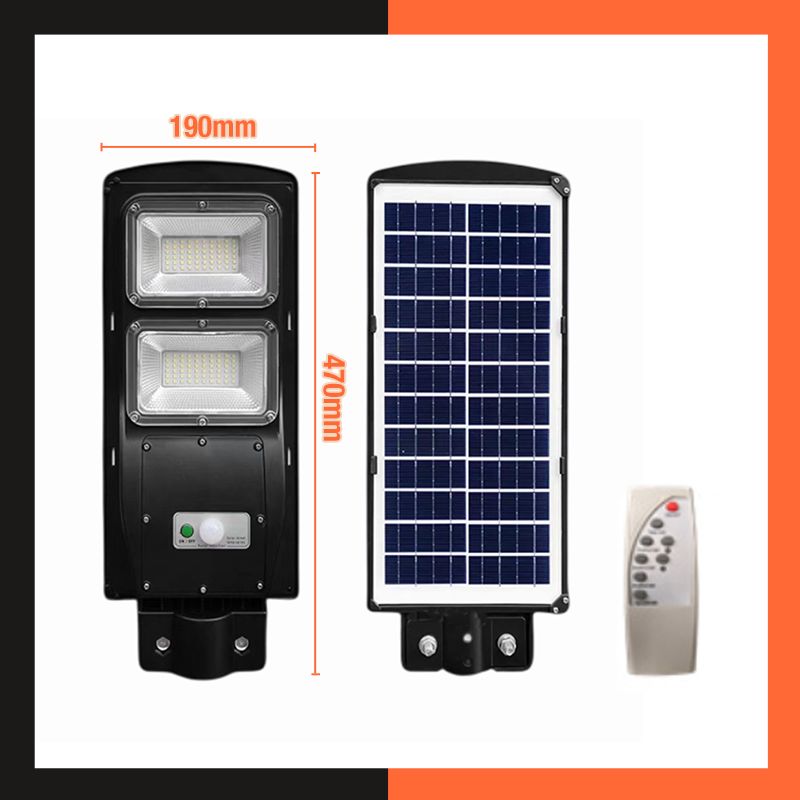 60W Solar LED Lamp 2000 Lumen（50% OFF）